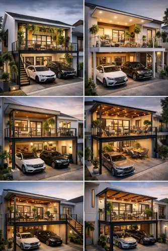 Mezannine Teras Rumah Keren di Jati Kramat